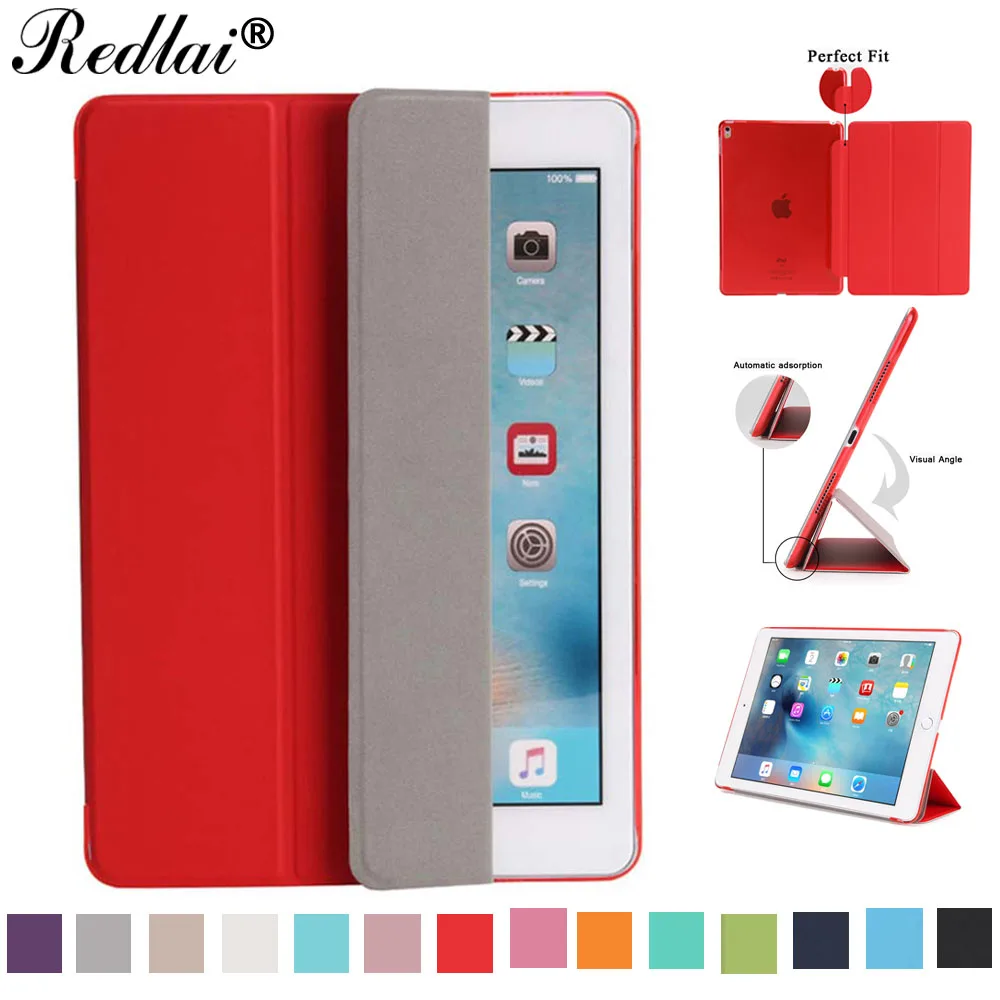 Case For iPad 234 Ultra Lightweight Slim Smart Case Cover with Auto