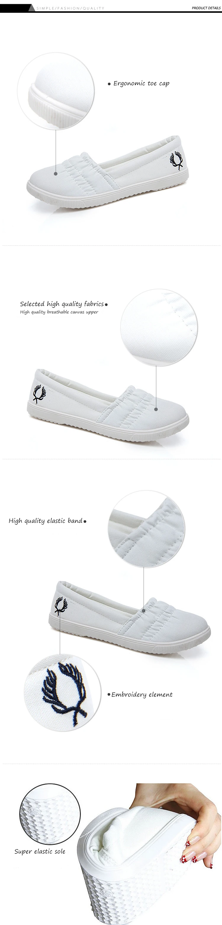 Новинка года; сезон весна; очень удобные повседневные дышащие туфли для медсестры; Корейская парусиновая обувь на плоской подошве для медицинской лаборатории; цвет белый