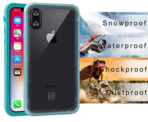 for iPhone X waterproof case (7)