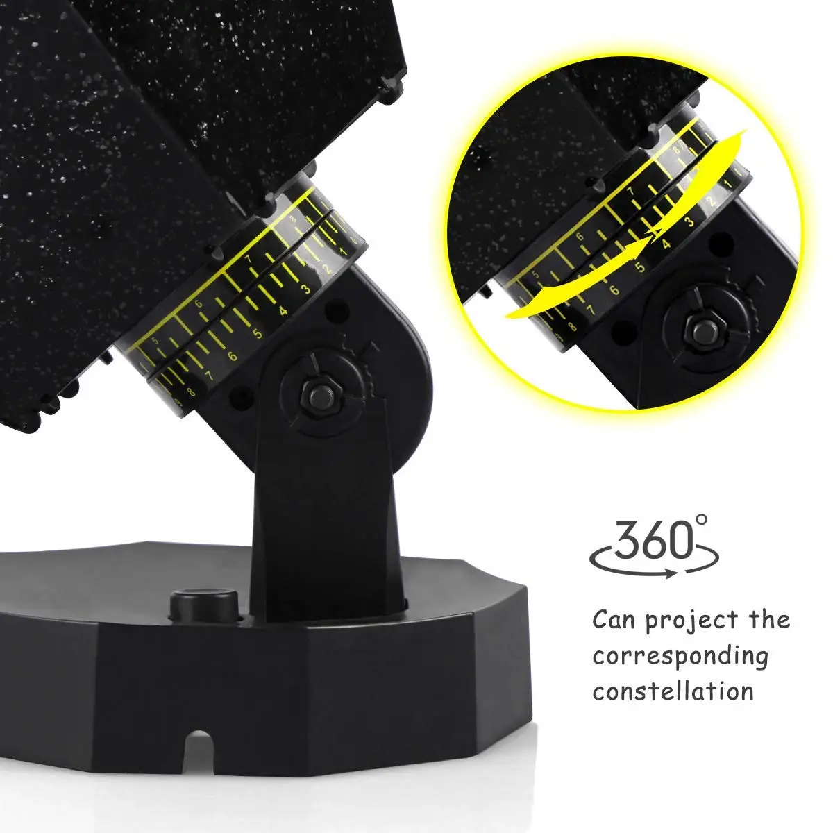 النجم سيد العارض LED ليلة ضوء 360 درجة السماء المرصعة بالنجوم الإسقاط USB مصباح قمري ل هدية الأطفال المنزل الديكور 2019 جديد DIY النجم سيد العارض LED ليلة ضوء 360 درجة السماء المرصعة بالنجوم الإسقاط USB مصباح قمري ل هدية الأطفال المنزل الديكور 2019 جديد DIY