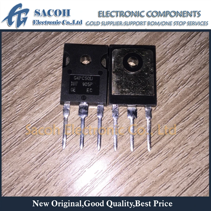 

Free Shipping 10Pcs IRG4PC50U G4PC50U IRG4PC50UD G4PC50UD G4PC50UD-E TO-247 27A 600V Power IGBT Transistors