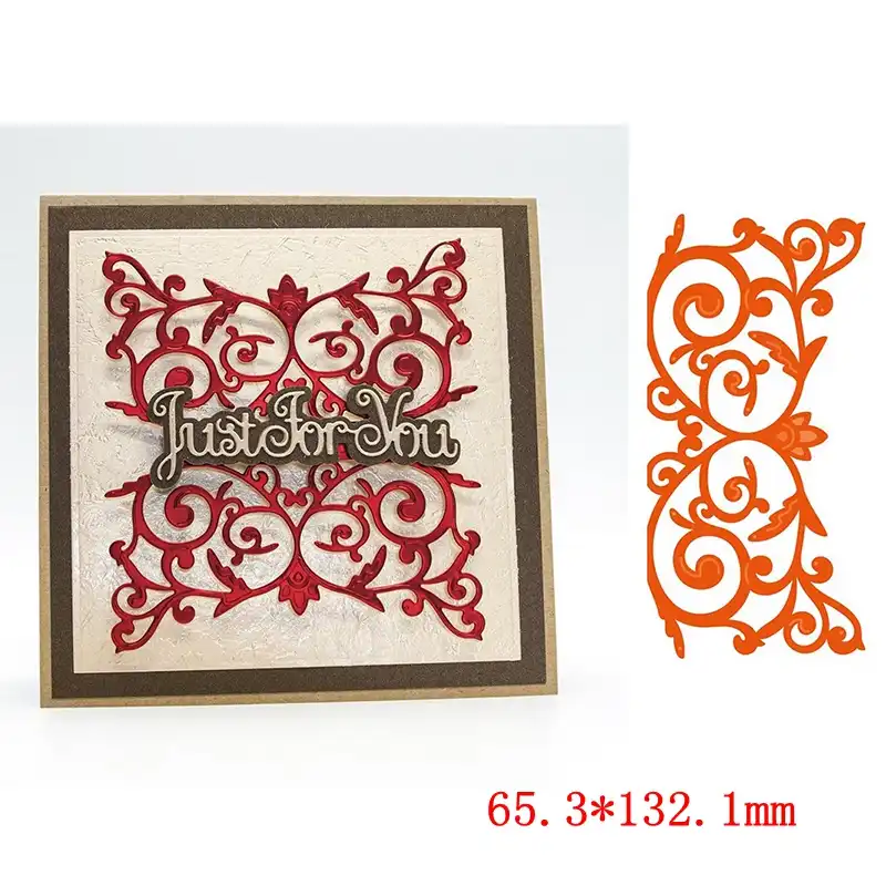 Lace Edge Metal Cutting Dies Stencil Scrapbook Embossing Decor Album Crafts DIY