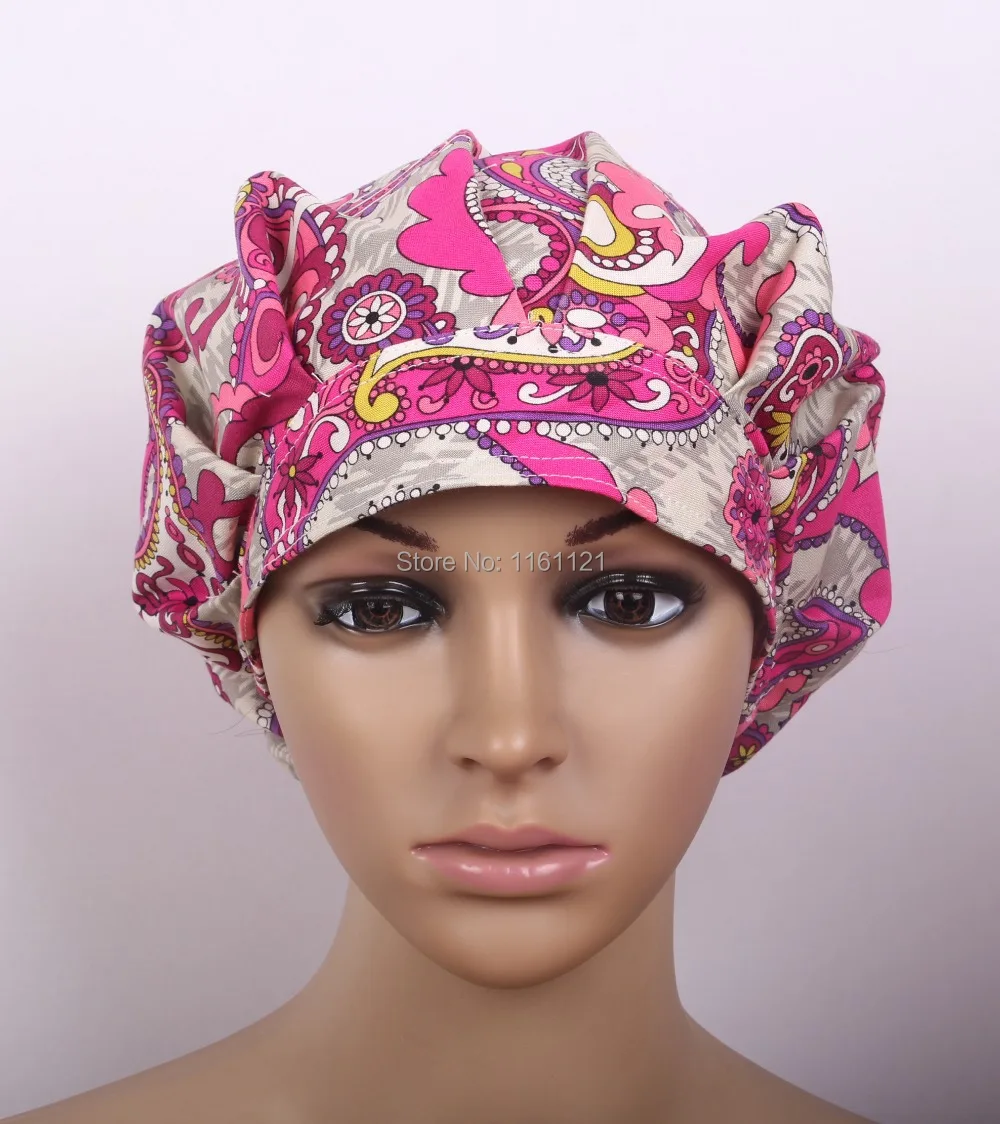 2017 Limited Promotion Medical Suit Surgical Caps for Doctors And Nurses Cap Also with Printed Cotton