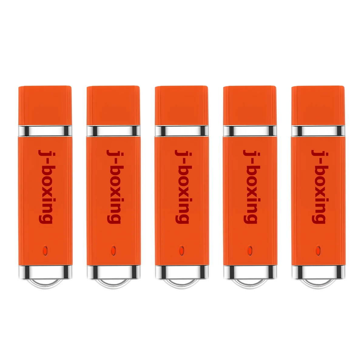 

J-boxing USB Flash Drives Bulk 1GB 2GB 4GB 8GB 16GB 32GB Lighter Design Thumb Drives Jump Drive Pen Drive Orange 5PCS/Pack