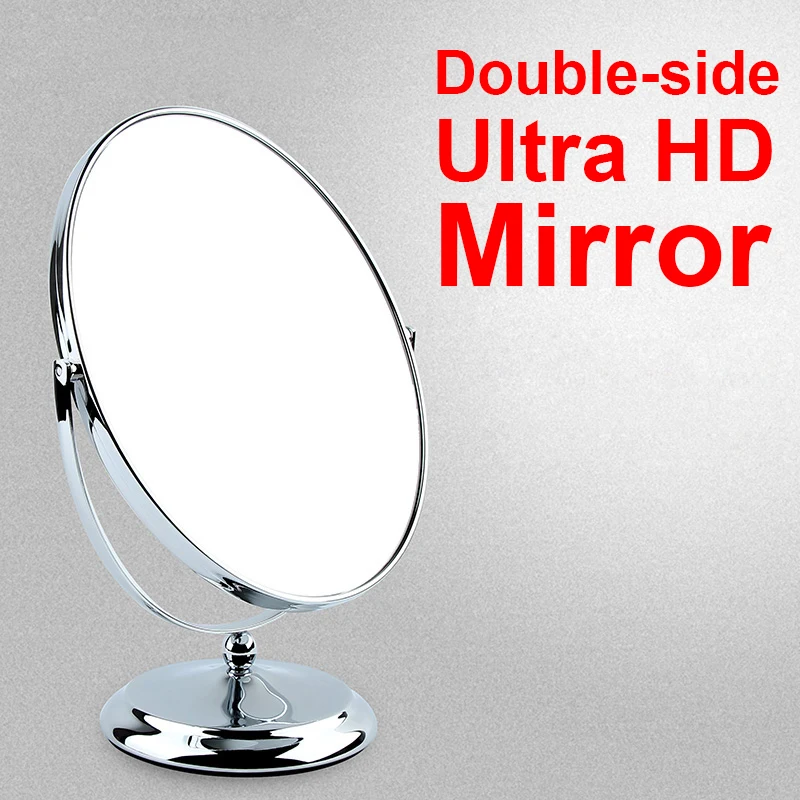 9.8 inch LARGE Tabletop Two sided Swivel Vanity Mirror, Store Counter