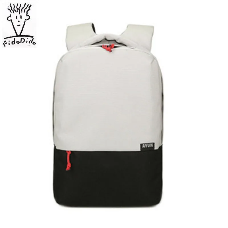 

2017 Simple Fashion with USB Charging Mouth Male and Female General Canvas Shoulder Bag!!
