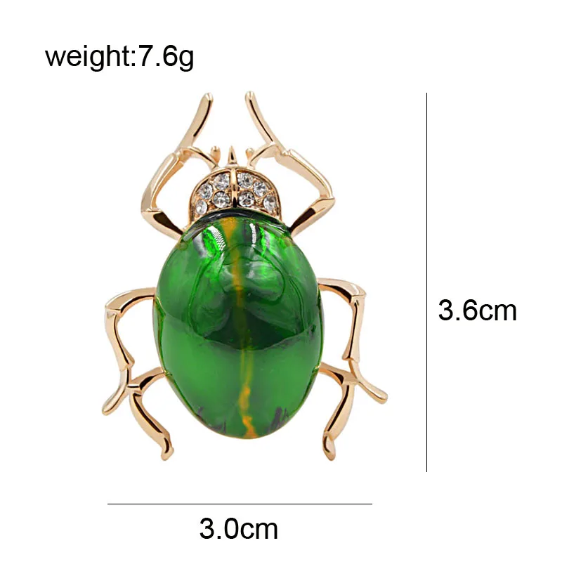 Женская брошь в виде жука CINDY XIANG, изысканное украшение с эмалью в виде насекомого, летний аксессуар для пальто, платья, жакета, доступно в 3 цветах