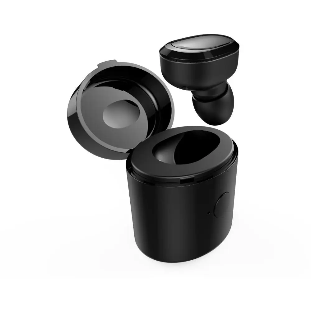 TWS true wireless stereo earbuds single bluetooth earphones with charge docking gaming headset earphone