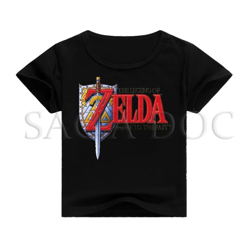 

Kids T Shirtthe Legend of Zelda Chibi Link 3D Print Clothes for Baby Boys Girls T-shirt Hip Hop Short Sleeve Tee Tops