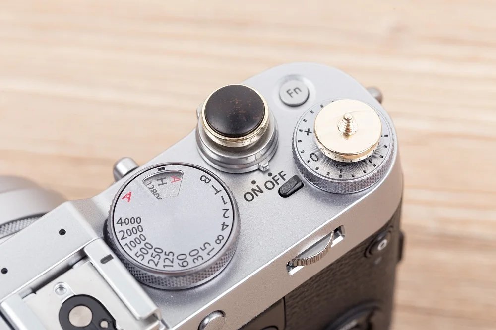 LXH деревянная и металлическая поверхность камеры Мягкая кнопка спуска затвора с резиновым кольцом для Fujifilm Fuji XT20 X100F X-T2 X100T X-T10 X20