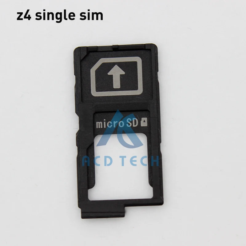 Оригинальная Замена для Sony Xperia Z3 + Z4 E6533 E6553 держатель Sim карты|sim card reader holder|tray holderssim