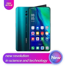 OPPO Reno New Arrival Smart phone 6.4 inch Qualcomm710 Support NFC 2340*1080 Octa Core 3 Cameras 48MP+5MP 3765mAh Fingerprint ID