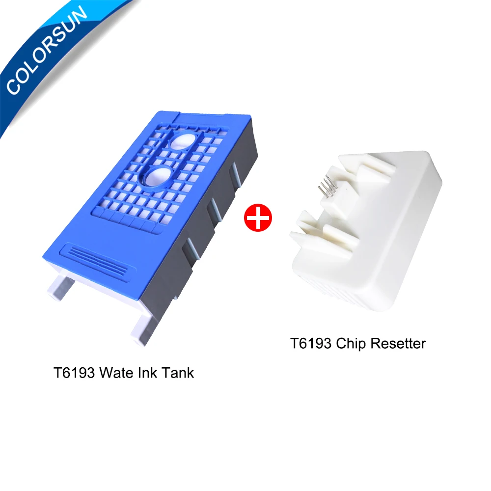 T6193 Maintenance Ink Tank For Epson SureColor T3000 T5000 T7000 T3200 T5200 T7200 T3270 T5270 T7270 with chip resetter | Компьютеры и