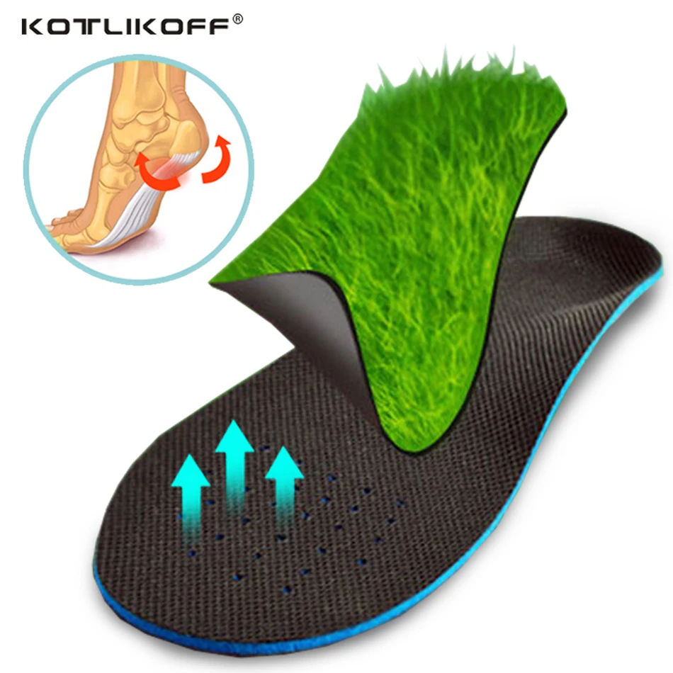 Buy KOTLIKOFF Arch support flat feet insoles foot care arthritis orthopedic
