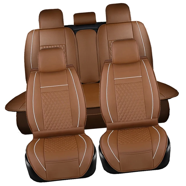 Auto Accessories Styling Universal Pu Leather Car Seat Covers Pad For
