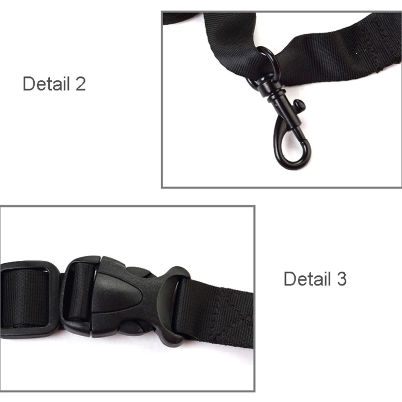 Adjustable Tenor Alto Saxophone Strap with Metal Hook Sax Harness Double Shoulder Straps Accessories