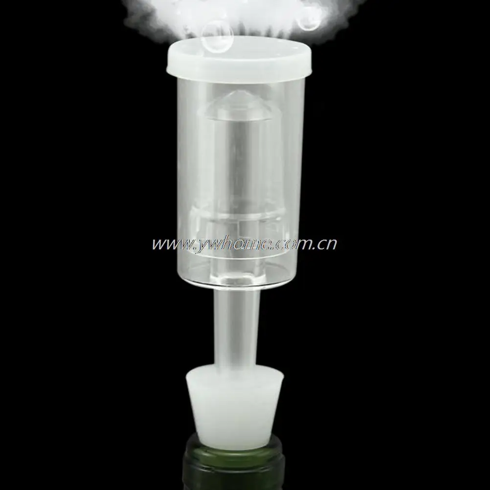 

2packs High Quality Durable Airlock Homebrew Air Lock with Cap Beer Fermentation Wine Making Twin Bubble Grommet Airlocks