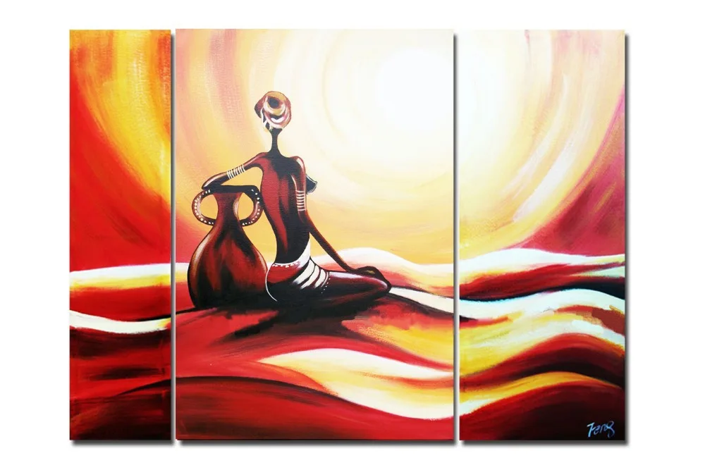 

handmade oil painting on canvas modern 100% Best Art White Figurative Oil Painting original FI-142