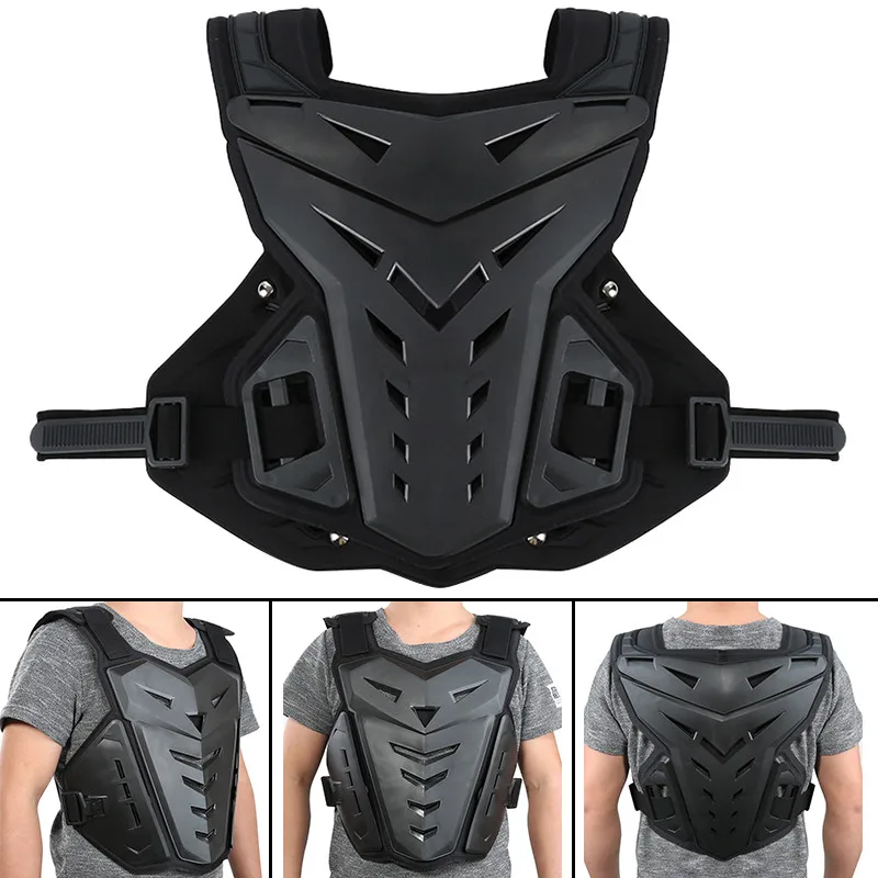 Body Armor Motorcycle Jacket Body Armor Protector Shirt Protection Skiing Body Armor Spine Chest Back Protective Gear