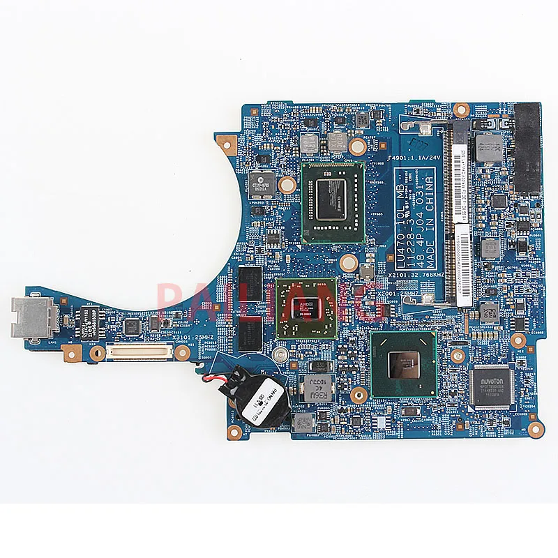Материнская плата PAILIANG для ноутбука Lenovo U400 материнская ПК HM6470M 48.4PJ04.031 tesed