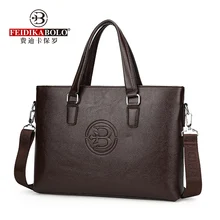 FEIDIKABOLO классический дизайн большой размер кожаный портфель s Мужская Повседневная Деловая мужская сумка офисный портфель сумки Сумка для ноутбука maletin