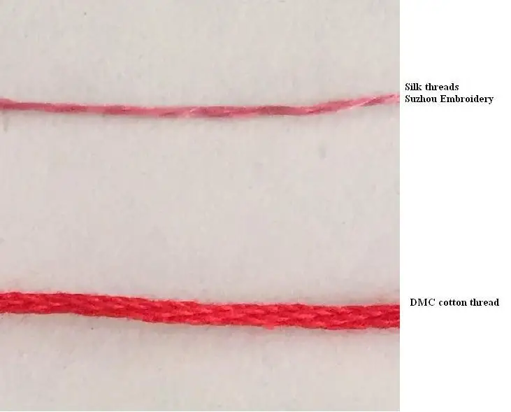 9 шкуров Китайский Натуральный шелкопряда вышивка нитей нить 440 м за скеин#113 440 м за скеин