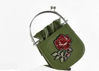 

Joyloading Embroidery Floral Fashion Women Tote Handbag Girls Crossbody Flap