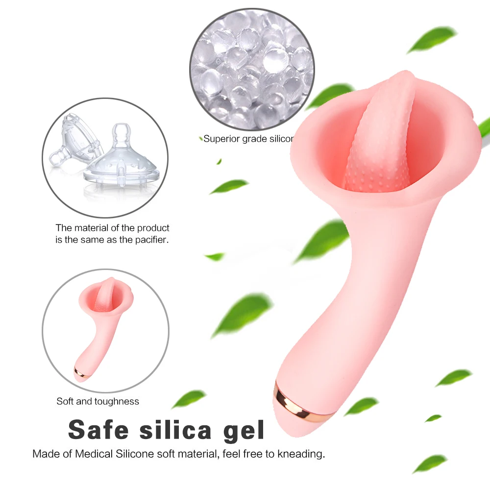 G Spot Clitoral Stimulation Vibrator For Women Adult Sex Toys USB Rechargeable Powerful Nipples Vagina Clitoral Tongue Vibrator (15)