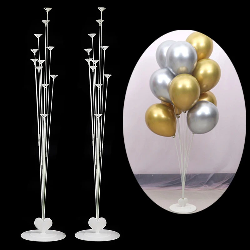 

11 Tubes Balloon Holder Stand Balloon Column Confetti Balloons Supplies Kids Birthday Party Wedding Decoration Baby Shower