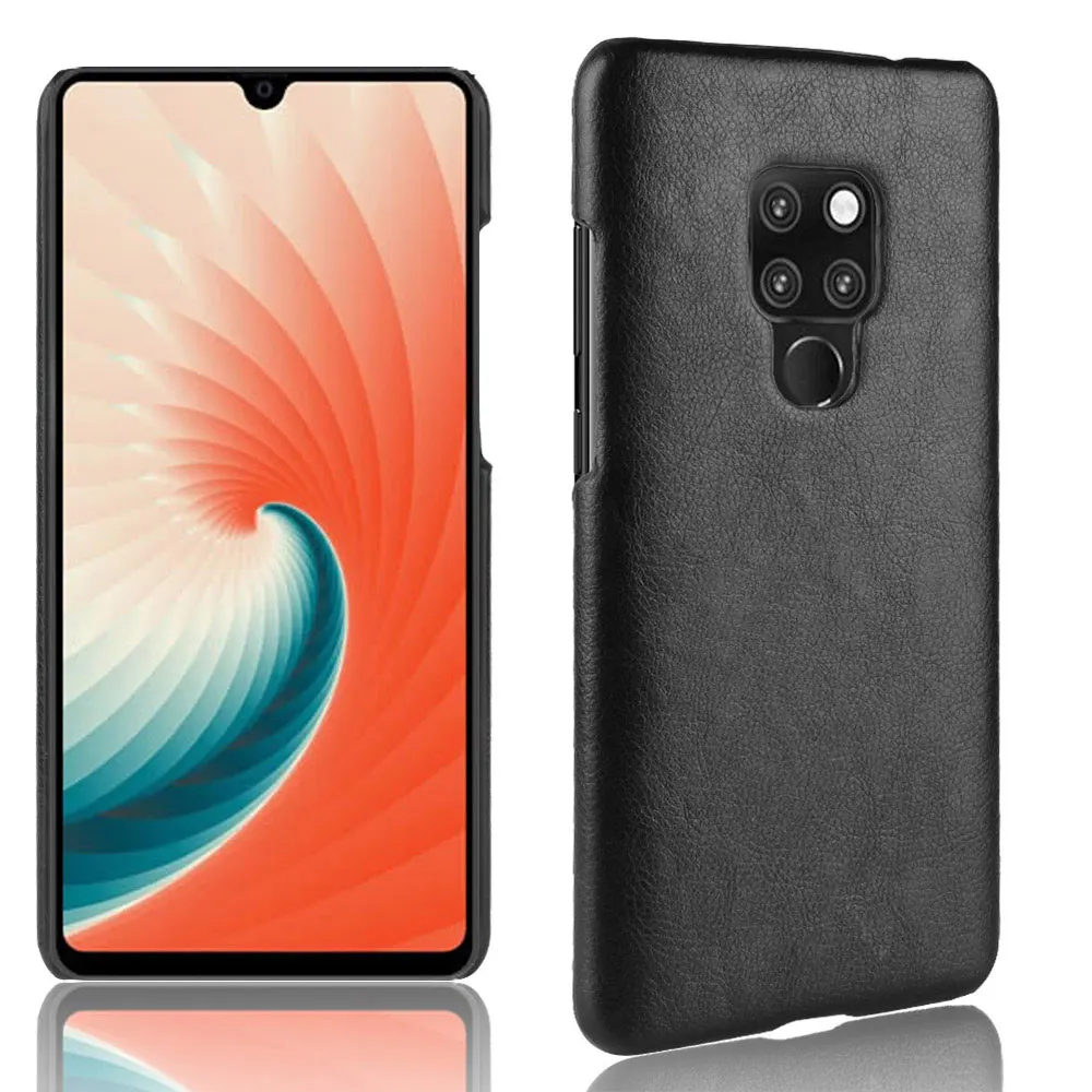

Vintage PU Leather Phone Case For Huawei Mate20 X mate 20 lite Luxury Business Style Cover For Huawei mate 20 pro Hard PC Cases