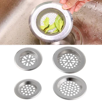 

Four Styles Stainless Steel Mesh Sink Strainer Kitchen Garbageath Hair Catcher Trap Drain Filter Home Kitchen Supplies