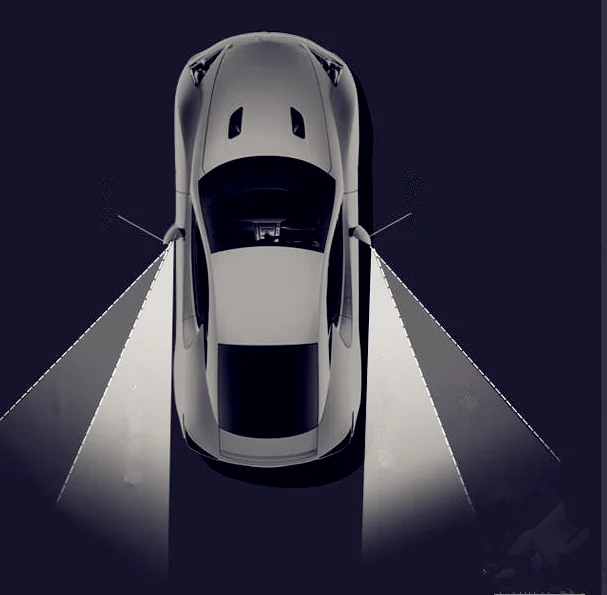 Автомобильное Зеркало для слепых зон без рамки зеркало заднего хода Hyundai CCS NEOS 3