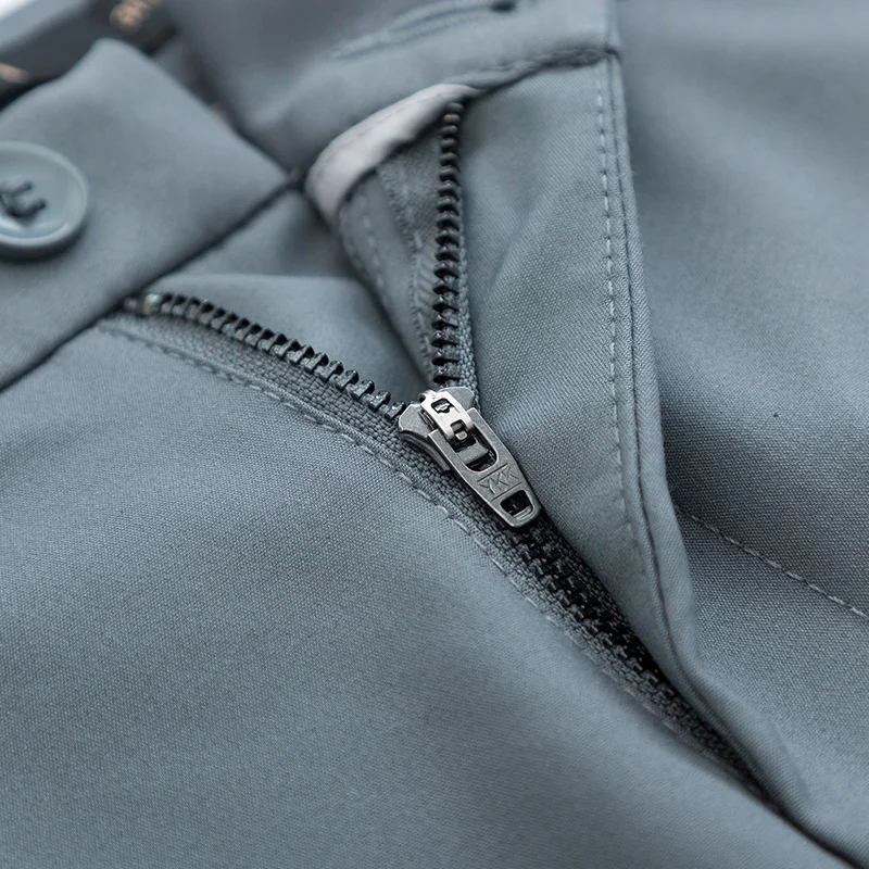 SEMIR мужские облегающие брюки хлопковые Чино с боковыми карманами и задними на