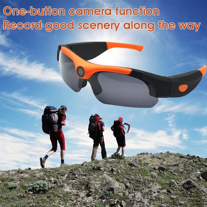 1080P Hd Smart Mini Camera Glasses 120 Degree Driving Glasses Outdoor Dvr Sports Glasses With Video Camera