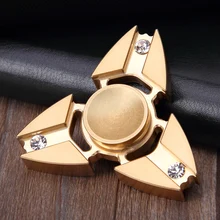Dodoelephant Спиннеры ручной Spinner палец Spinner Спиннерс спина из металла w/Bling Diamond анти-стресс игрушка l3-5 l4-4