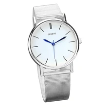 relogio masculino erkek kol saati reloj mujer Stainless Metal Band Quartz Wrist Watches SL 2016 New Design sep26 supper enjoyable