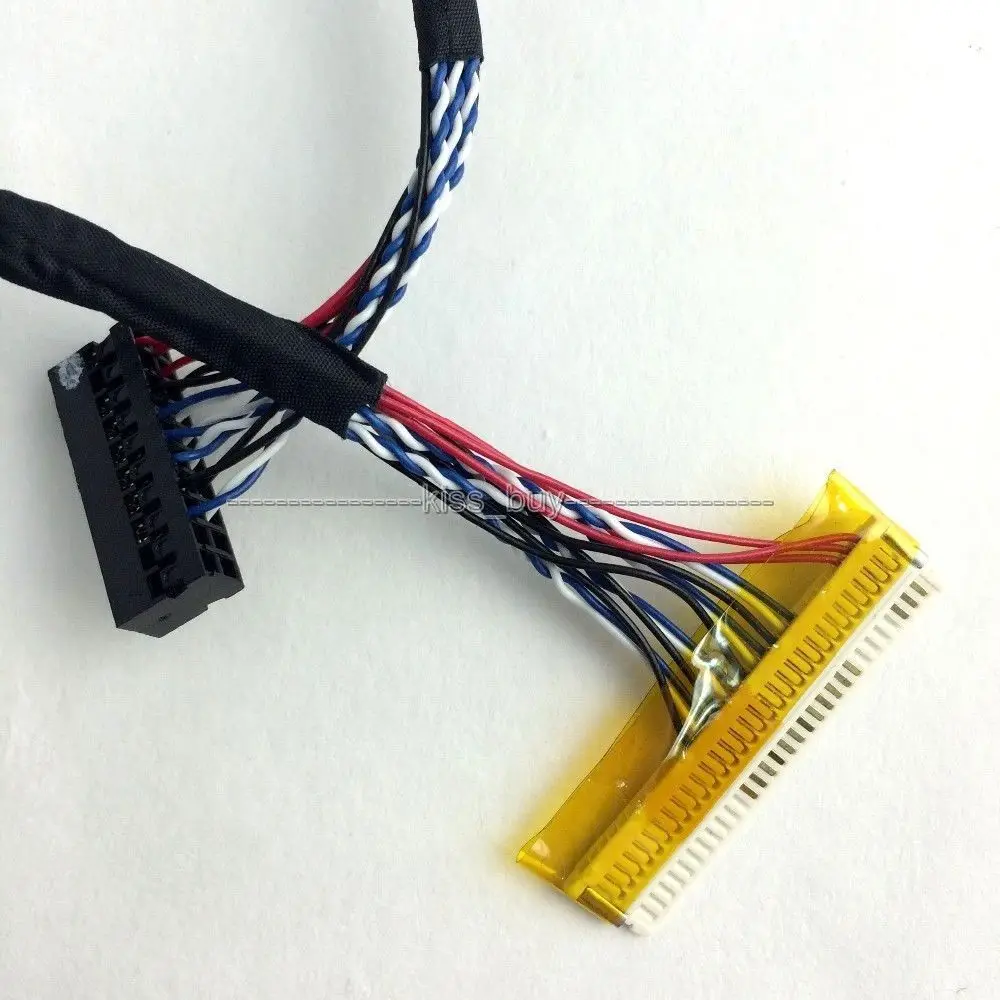 

Generic driver board FIX-30P-D6 30 pin 6 bit LVDS Cable for lcd Notebook modified