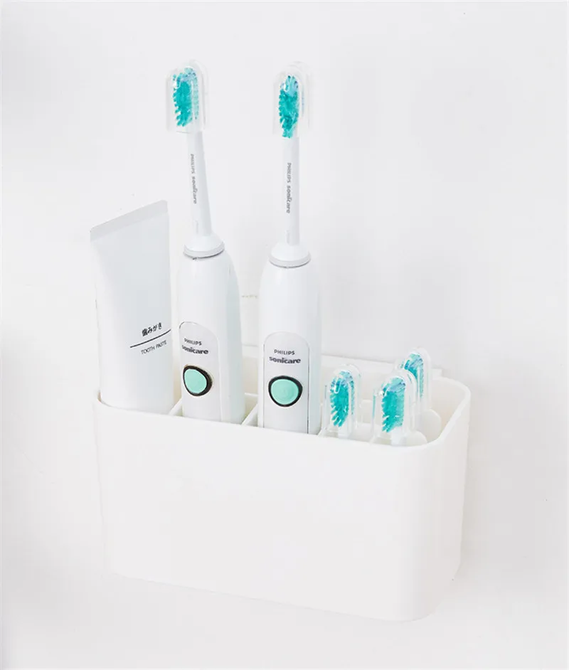 Съемный футляр для электрической зубной щетки Аксессуары для ванной комнаты зубная паста и зубная щетка, дозатор полки Зубная щётка Ванная комната инструменты