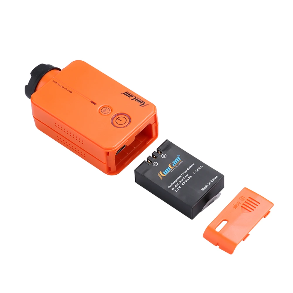  RunCam 2 HD 1080P Camera 60fps FOV 120 Degree Wide Angle WiFi with Battery For FPV Racing drone RC 