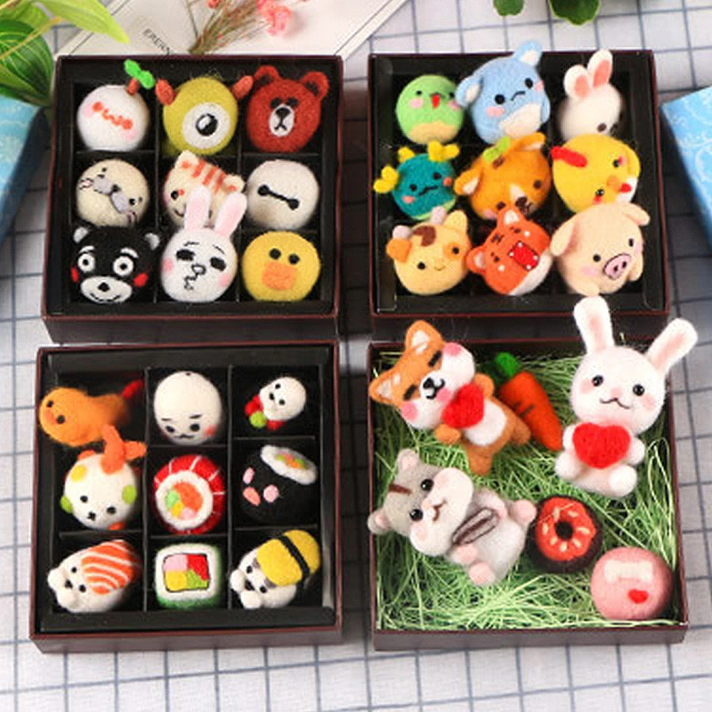 MrY New Felt Poke Music Diy Material Package Combination Gift Box Cloth Handmade Gift 2