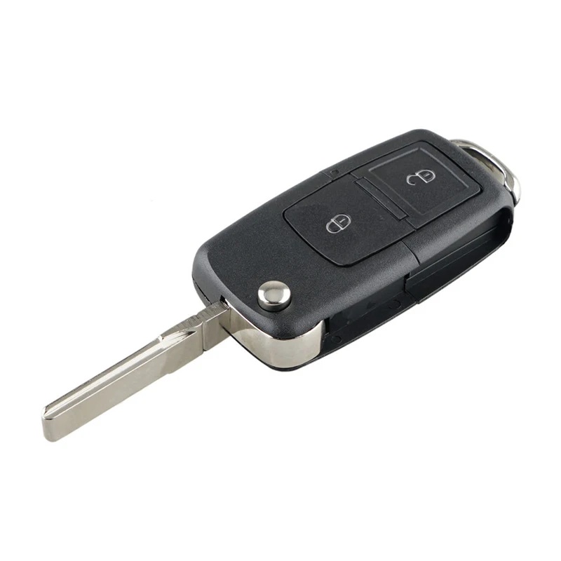 Dzanken 2 кнопки Romate Автомобильный ключ 433 МГц для SKODA Fabia excelente Octavia 2001 2009 и транспондер