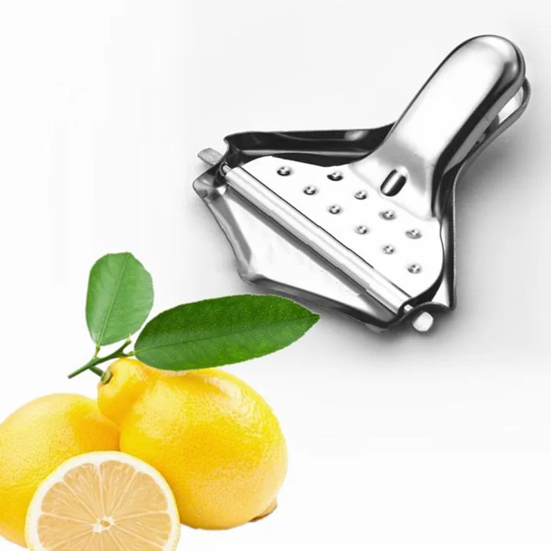 

Multifunctional Lemon Squeezer Stainless Steel Orange Juicer Fruit Juice Reamers Fast Handle Press Tool Kitchen Gadget