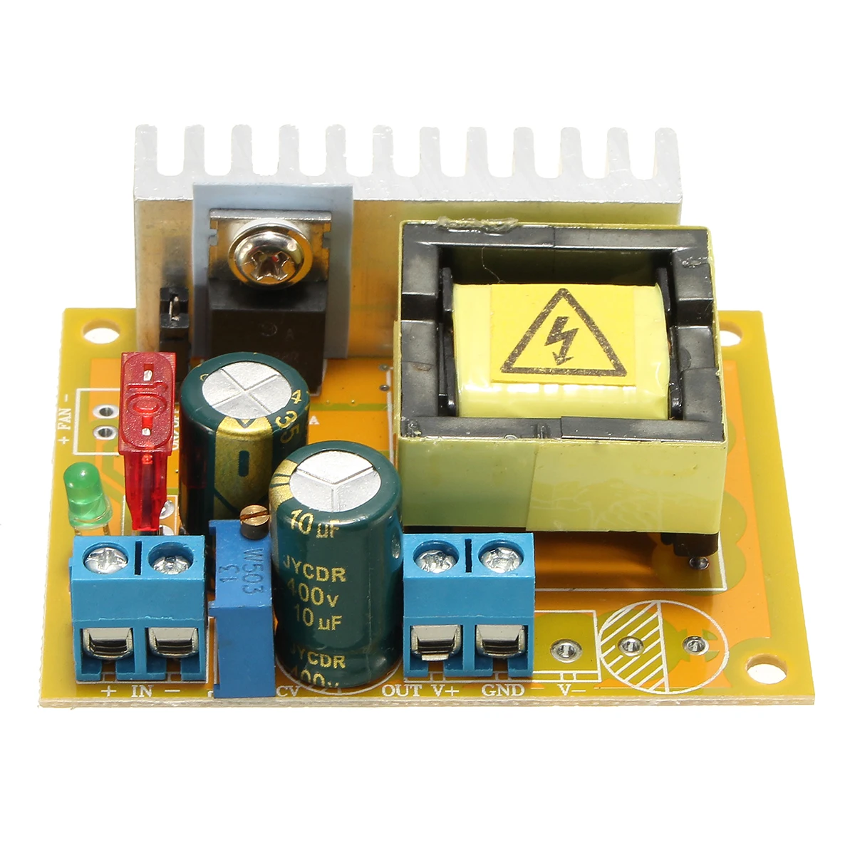 

DC-DC Boost Converter 8-32V to 45-390V High Voltage Charging Booster Module 40W Transformer Electrical Equipment Supplies Boost