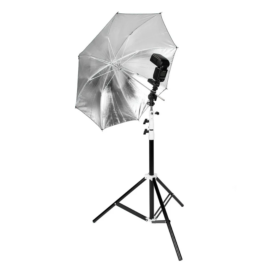 Kaliou L D-type Flash Light Holder for Photography Studio Video Camcorder DV Camera Tripod Ball Head Clamp Holder