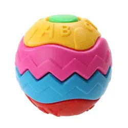 9 см Забавная детская Мячи Детские Красочные жонглирование шаровый пазл сборки разобрать шары Дети раннего образования игрушки весело мяч