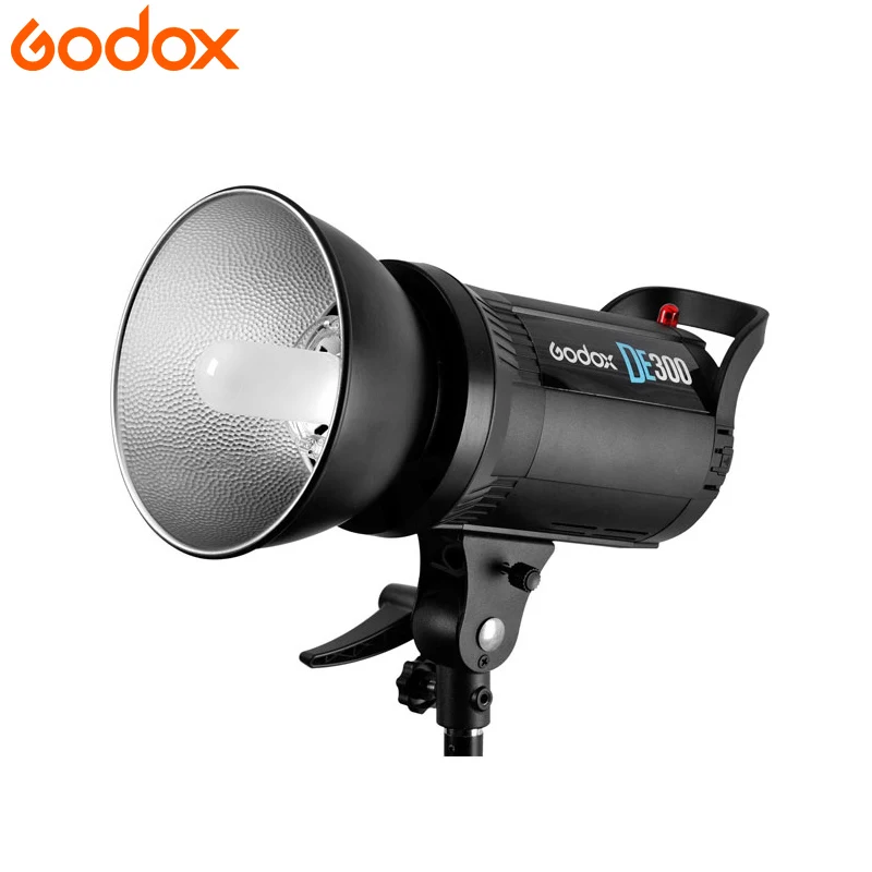 Компактная студийная вспышка Godox DE300 110 В/220 В 300 Вт Стробоскопическая Лампа с