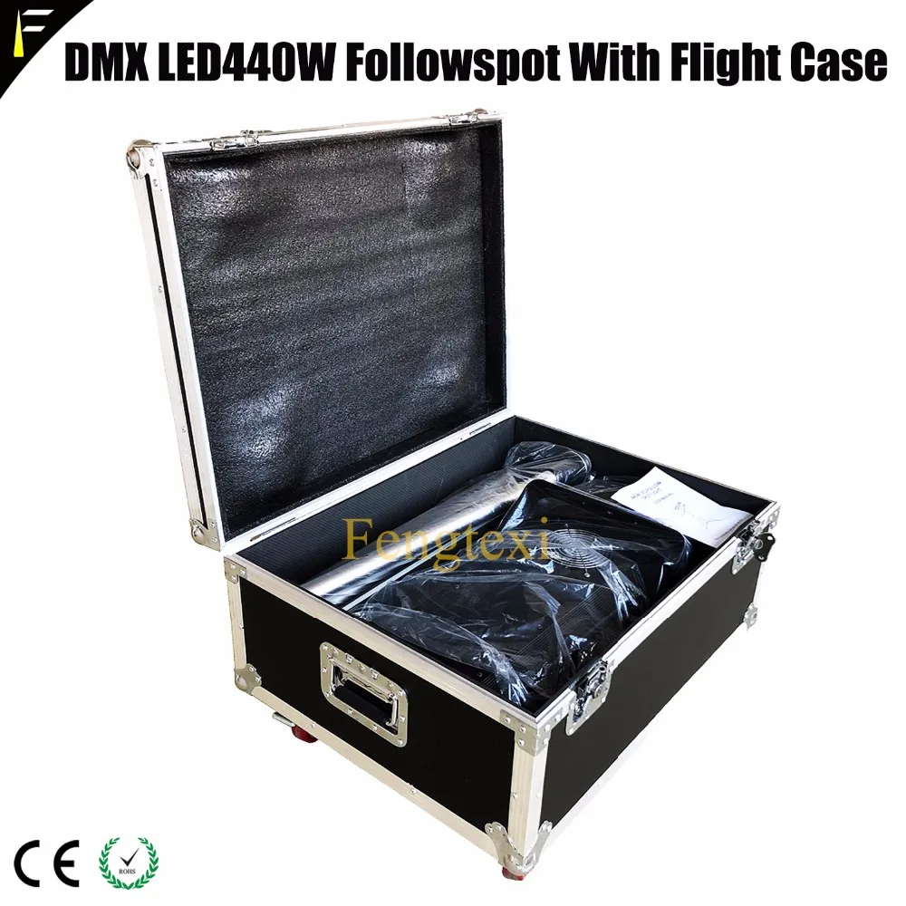 Сценический прожектор DMX 512 440 Вт с монолитным блоком светодиодов и точечной