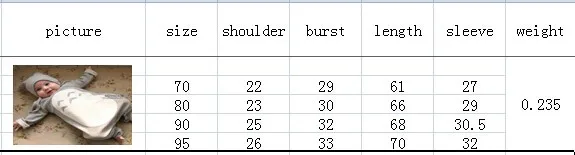 Для маленьких девочек и одежда для мальчиков милые животные Тоторо Детский костюм Bebes детские комбинезоны с капюшоном