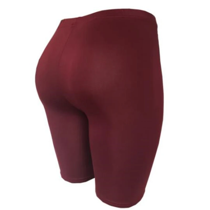 Сексуальные женские шорты обтягивающие фитнес с эластичной талией короткие брюки однотонные пляжные брюки женские спортивные женские шорты с высокой талией