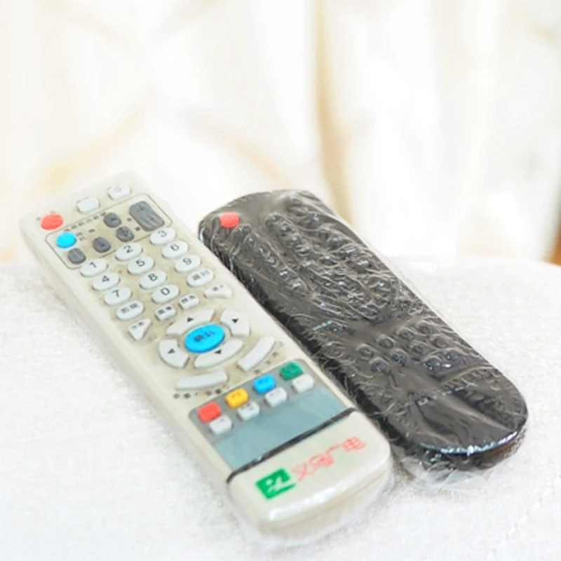 

5Pcs Heat Shrink Film Clear Video TV Air Condition Remote Control Protector Cover Home Waterproof Protective Case Schutzfilm